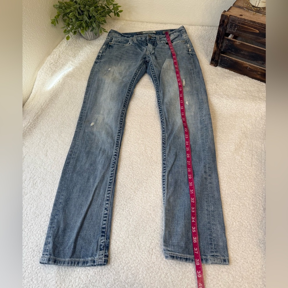 BKE Aaron distressed jeans 28R - Picture 2 of 10